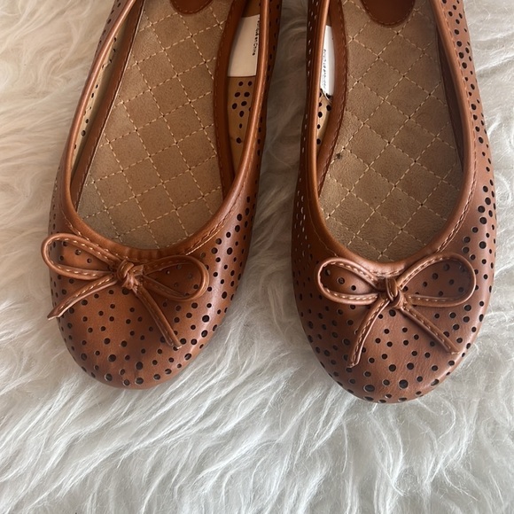 Jessica Women’s Brown/Tan Poem Journal Flat Size 7 - Picture 2 of 14